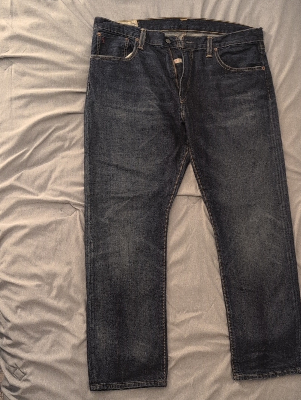 Ralph Lauren Men's Indigo Straight Jeans